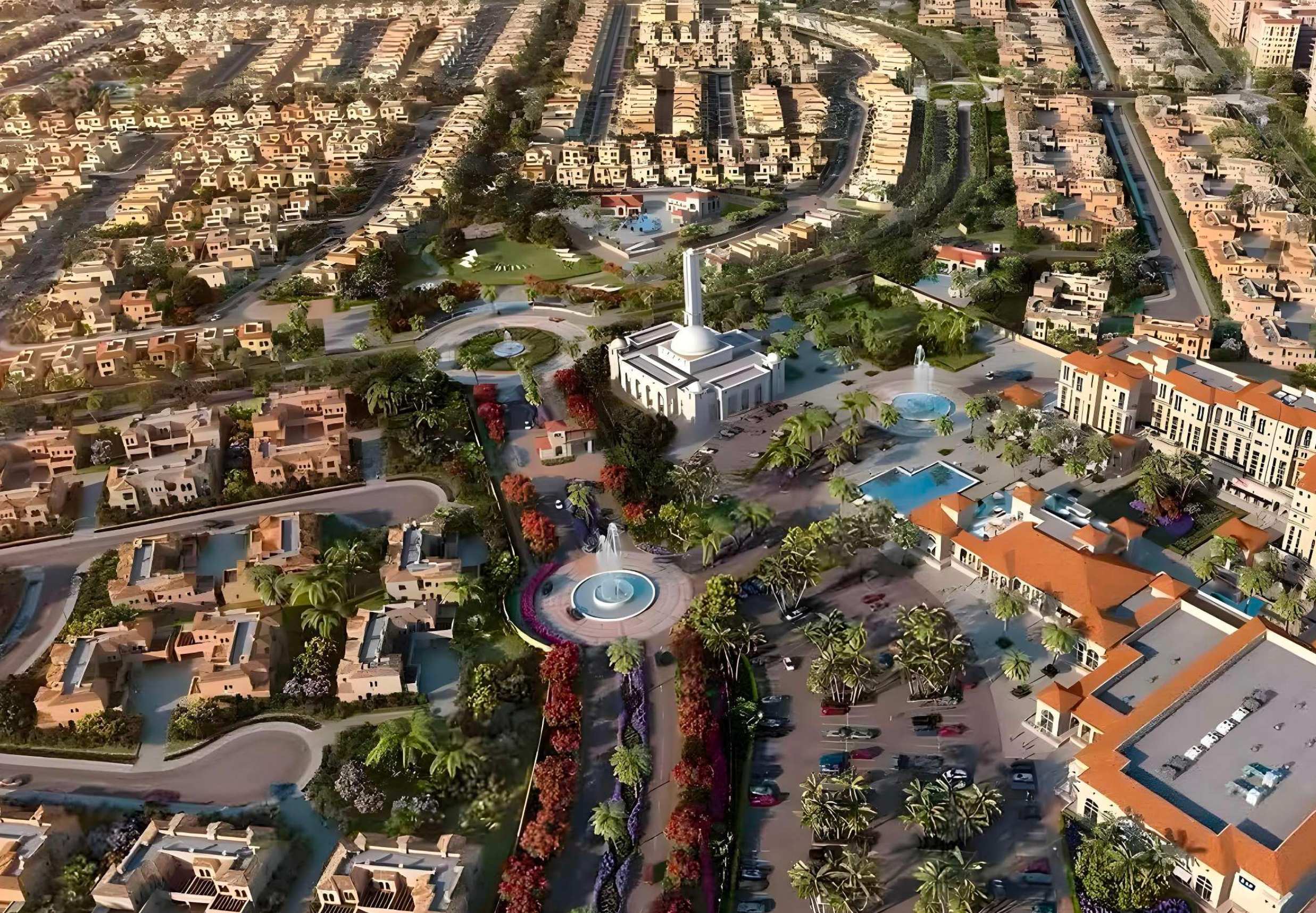 DubaiLand Aerial View